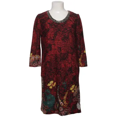 Kjole (Rød, Flerfarvet) fra Lulu-H Polyester, Viscose