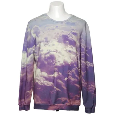 Sweatshirt (Purple, Blue, Multicolored) from Mr Gugu & Miss Go Cotton, Polyester