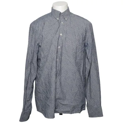 Shirt (Blauw) van Bruun & Stengade Katoen