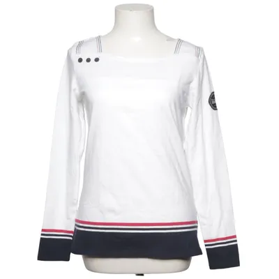 Långärmad t-shirt (Vit, Blå, Röd) från Marine Pool Bomull, Elastan