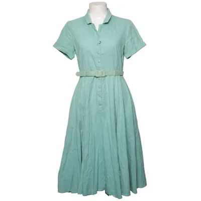 Shirt dress (Green) from Collectif Vintage
