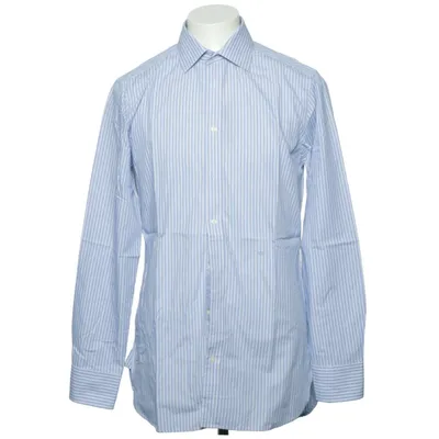 Shirt (Blauw, Wit) van Dolzer Katoen