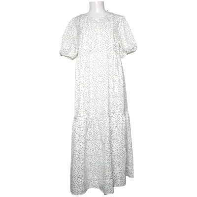 Långklänning (Vit, Svart) från Missguided Maternity Polyester