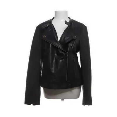 Bikerjacka (Svart) från Selected Femme Jeans Skinn, Bomull, Elastan