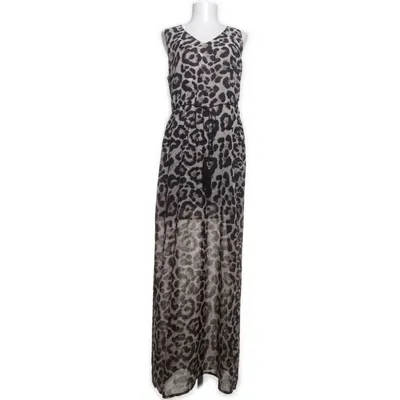 Maxi jurk (Zwart, Beige) van Dry Lake Polyester