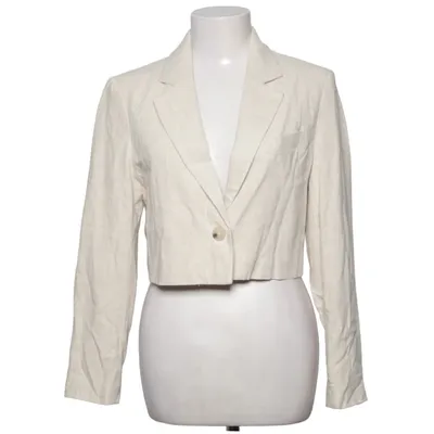 Blazer (Beige) de Stradivarius Lin, Viscose