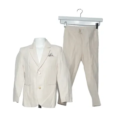 Suit (Beige) from Children Salon Cotton, Linen