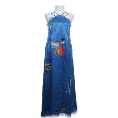 Maxi jurk (Blauw, Meerkleurig) van NA-KD