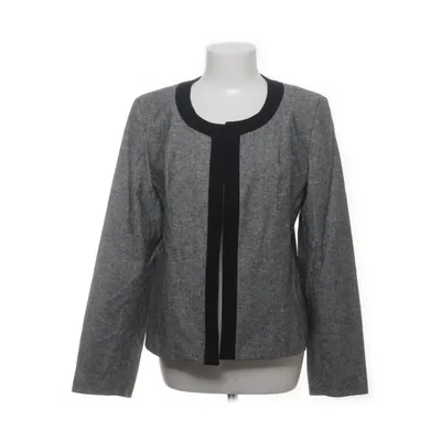 Kavaj (Grå, Svart) från Flare Collection Bomull, Polyester, Ull