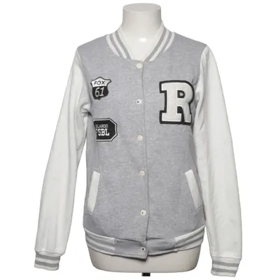Varsity-jack (Grijs, Wit) van Miss 21