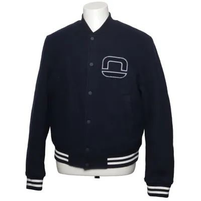 Varsity-jack (Blauw, Wit) van Olymp Nylon, Polyester, Wol