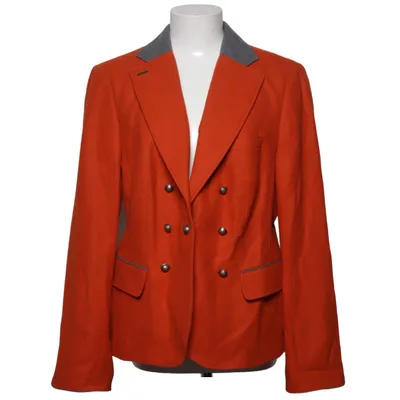 Blazer (Orange) de H. Moser Cachemire, Polyester, Viscose, Laine