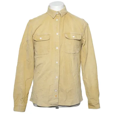 Overshirt (Geel) van RVLT Revolution Katoen, Elastaan