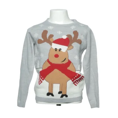 Christmas sweater (Gray, Multicolored) from Lupilu Acrylic