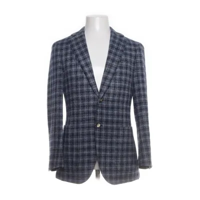 Kavaj (Blå, Flerfärgad) från Suitsupply Kupro, Polyester, Silke, Ull, Viskos