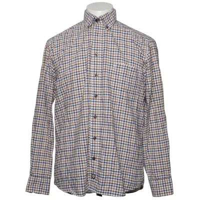 Hemd (Blau, Braun, Weiß) von American English by Park Lane