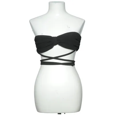 Haltertop (Zwart) van Hours Elastaan, Polyester