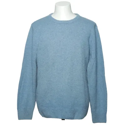 Pull-over (Bleu) de Dressmann Acrylique, Polyamide, Laine