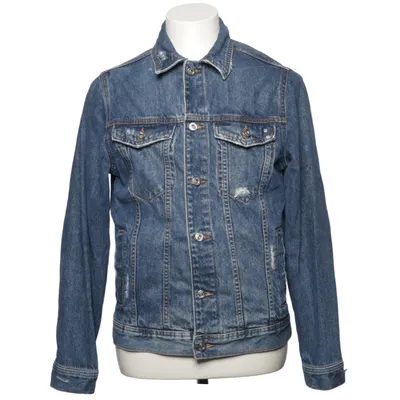 Veste en jean (Bleu) de Zara Man Coton
