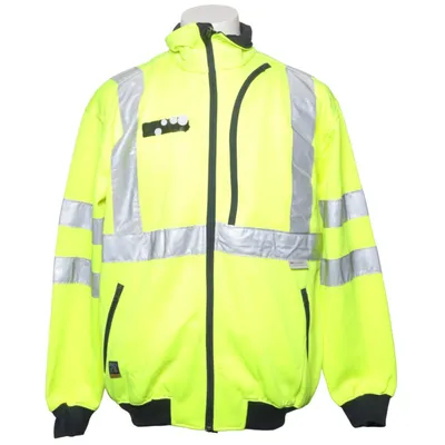 Reflective jacket (Sweatshirt) from Projob Cotton, Polyester