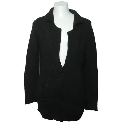 Cardigan (Noir) de Daniele Fiesoli Acrylique, Laine d'alpaga, Laine de mouton, Mohair