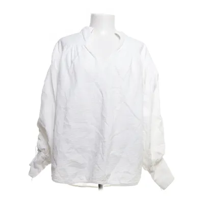 Blus (Vit) från By Malene Birger Elastan, Bomull