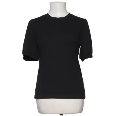 T-shirt (Sort) fra Minus Elastan, Polyester, Viscose