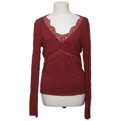 Blouse (Rouge) de Gina Tricot Élasthane, Viscose