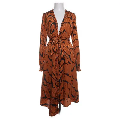 Omlottklänning (Brun, Flerfärgad) från Gestuz Polyester