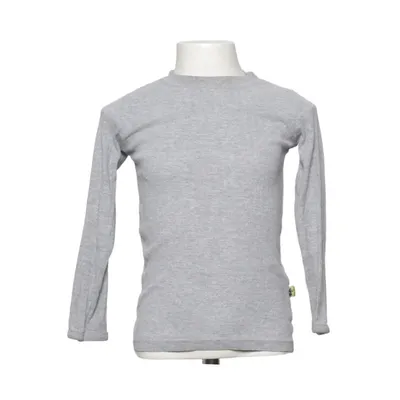 Long sleeve T-shirt (Gray) from Basic by KappAhl Cotton, Viscose