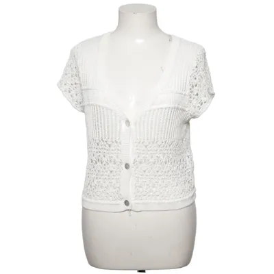 Cardigan (Blanc) de H&M Trend Coton, Polyamide
