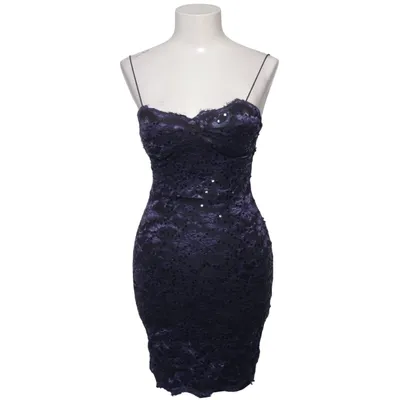 Cocktailjurk (Lila, Zwart) van NLY One Elastaan, Polyamide, Polyester