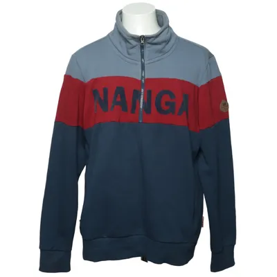 Sweatshirt (Blue, Gray, Red) from Nangaparbat Cotton, Polyester