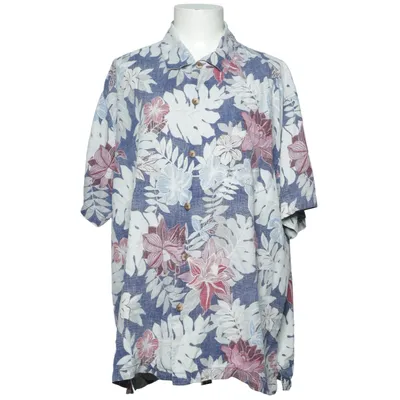Chemise à manches courtes (Bleu, Blanc, Violet) de Tommy Bahama Soie