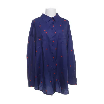 Blouse (Blauw, Meerkleurig) van Shein Curve Polyester