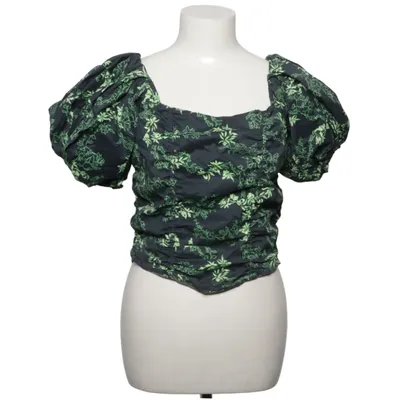 Crop top (Zwart, Groen) van Gestuz Katoen, Elastaan, Nylon
