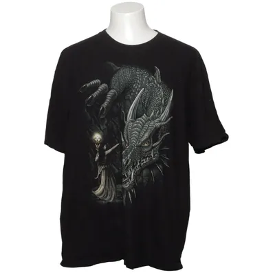 T-shirt (Noir) de Rock Eagle Coton