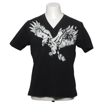 T-shirt (Sort) fra Mansfield Bomuld, Elastan