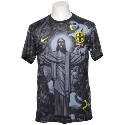 Voetbalshirt (Zwart, Grijs, Meerkleurig) van Nike Polyester