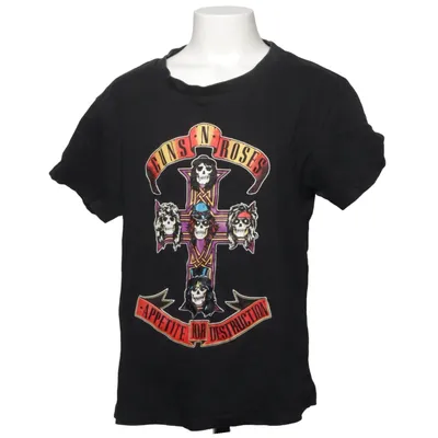 T-shirt (Noir) de Guns n' Roses Coton