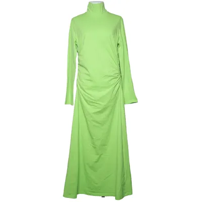 Robe longue (Vert) de COS Coton, Élasthane