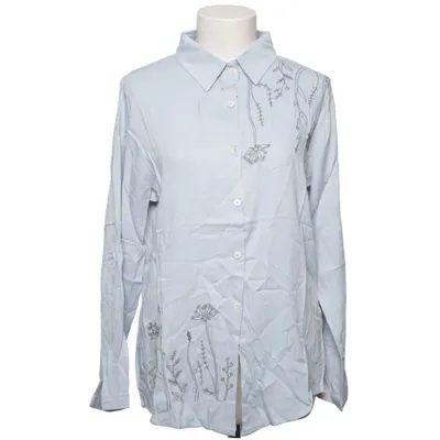 Shirt (Blauw) van Lusa Katoen, Elastaan