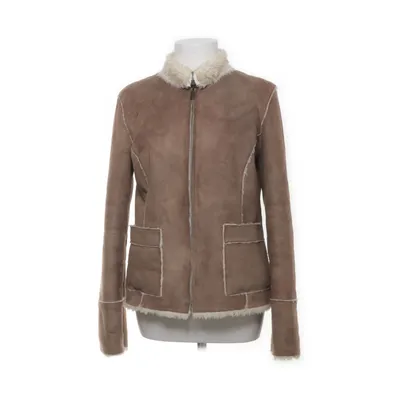 Shearling jas (Bruin, Wit) van Principles Acryl, Polyester