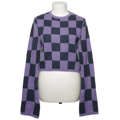Pull-over (Violet, Noir) de Stockholm (Surfboard) Club Acrylique, Mohair, Polyamide