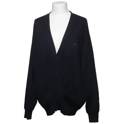 Cardigan (Bleu) de Wolsey Acrylique, Laine de mouton