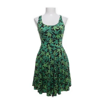 Klänning (Svart, Grön) från Blackmilk Nylon, Elastan