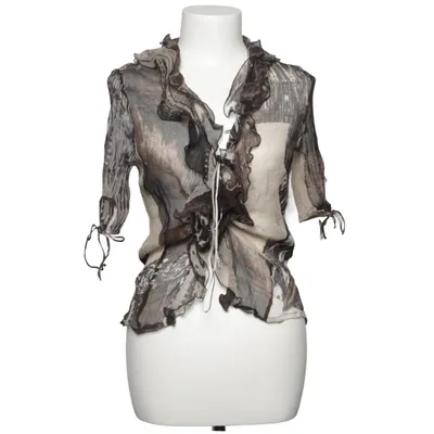 Bluse (Sort, Beige, Brun) fra Betty Barclay Silke