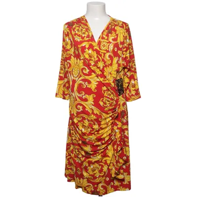 Kjole (Rød, Gul) fra Pompöös Elastan, Polyester