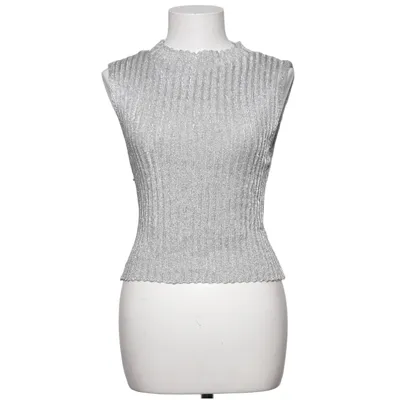 Topp (Silverfärgad) från Lindex Metallfiber, Viskos