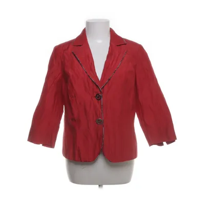 Blazer (Red, Multicolored) from Roma Metallic fiber, Polyester